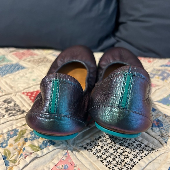 Tieks leather ballet flats size 8 color shift - Picture 4 of 6